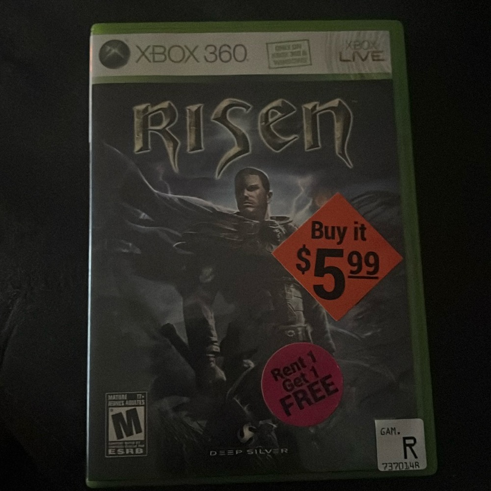 Xbox 360 Risen Game - like new
